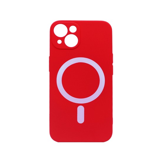 New Science Silicone Megnatic Capa para iPhone 13 Vermelho New Science Silicone Megnatic Capa para iPhone 13 Vermelho